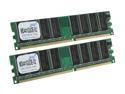 PQI POWER Series 1GB (2 x 512MB) DDR 400 (PC 3200) Dual Channel Kit Desktop Memory Model MD441GUOE-X2
