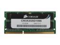 CORSAIR ValueSelect 2GB 204-Pin DDR3 SO-DIMM DDR3 1066 (PC3 8500) Laptop Memory Model CM3X2GSD1066