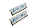 CORSAIR XMS 2GB (2 x 1GB) DDR 400 (PC 3200) Dual Channel Kit Desktop Memory Model TWINX2048-3200C2PT
