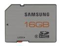 SAMSUNG 16GB Secure Digital High-Capacity (SDHC) Flash Card Model MB-SSAGA/US