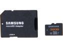 SAMSUNG 32GB microSDHC Flash Card w/ Adapter Model MB-MPBGCA/AM