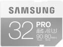 Samsung 32GB PRO SDHC UHS-I/U3 Class 10 Memory Card, Speed Up to 90MB/s (MB-SG32E/AM)