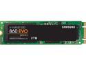 SAMSUNG 860 EVO Series M.2 2280 2TB SATA III V-NAND 3-bit MLC Internal Solid State Drive (SSD) MZ-N6E2T0BW