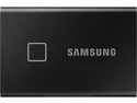 SAMSUNG T7 Touch Portable SSD 2TB - Up to 1050 MB/s - USB 3.2 Gen 2 External Solid State Drive, Black (MU-PC2T0K/WW)