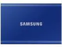 SAMSUNG T7 Portable SSD 500GB  - Up to 1050 MB/s - USB 3.2 Gen 2 External Solid State Drive, Blue (MU-PC500H/AM)