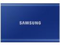 SAMSUNG T7 Portable SSD 1TB - Up to 1050 MB/s - USB 3.2 External Solid State Drive, Blue (MU-PC1T0H/AM)