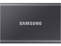 SAMSUNG T7 Portable SSD 500GB - Up to 1050 MB/s - USB 3.2 External Solid State Drive, Gray (MU-PC500T/AM)