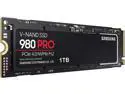 SAMSUNG 980 PRO M.2 2280 1TB PCI-Express Gen 4.0 x4, NVMe 1.3c Samsung V-NAND 3-bit MLC Internal Solid State Drive (SSD) MZ-V8P1T0BW