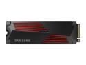 SAMSUNG SSD 990 PRO with Heatsink 1TB, PCIe 4.0, Sew. Read Speeds Up-to 7,450MB/s, Compatible with PlayStation®5 (MZ-V9P1T0CW)