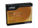 Crucial RealSSD C300 2.5" 64GB SATA III MLC Internal Solid State Drive (SSD) CTFDDAC064MAG-1G1CCA