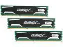 Crucial Ballistix Sport 12GB (3 x 4GB) DDR3 1333 Desktop Memory Model BL3KIT51264BA1339
