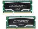 Ballistix Sport SODIMM 8GB (2 x 4GB) 204-Pin DDR3 SO-DIMM DDR3L 1600 (PC3L 12800) Laptop Memory Model BLS2K4G3N169ES4