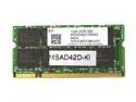 KINGMAX 1GB 200-Pin DDR SO-DIMM DDR 333 (PC 2700) Laptop Memory Model MSAD42F-KI