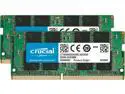 Crucial 64GB Kit (32GBx2) DDR4 3200 MT/s CL22 SODIMM 260-Pin Memory - CT2K32G4SFD832A