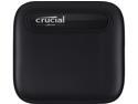 Crucial X6 1TB Portable SSD - Up to 800 MB/s - USB 3.2 - External Solid State Drive, USB-C - CT1000X6SSD9