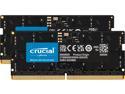 Crucial DDR5 Classic 16GB (2 x 8GB) 262-Pin DDR5 SO-DIMM DDR5 5600 (PC5 44800) Laptop Memory