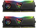 GeIL SUPER LUCE RGB SYNC 8GB (2 x 4GB) DDR4 3000 (PC4 24000) Desktop Memory Model GLS48GB3000C16ADC