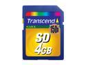 Transcend 4GB Secure Digital (SD) Flash Card Model TS4GSD150