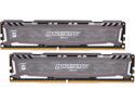 Ballistix Sport LT 32GB (2 x 16GB) DDR4 3200 (PC4 25600) Desktop Memory Model BLS2K16G4D32AESB