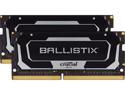 Crucial Ballistix 2666 MHz DDR4 DRAM Laptop Gaming Memory Kit 32GB (16GBx2) CL16 BL2K16G26C16S4B