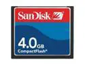 SanDisk 4GB Compact Flash (CF) Flash Card Model SDCFB-4096-A10