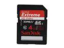 SanDisk Extreme 4GB SDHC UHS-I Flash Card - Class 10 30MB/S