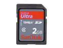 SanDisk Ultra 2GB Secure Digital (SD) Flash Card Model SDSDH-002G-A11