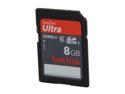 SanDisk Ultra 8GB Secure Digital High-Capacity (SDHC) Flash Card Model SDSDRH-008G-A11