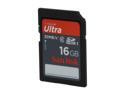 SanDisk Ultra 16GB Secure Digital High-Capacity (SDHC) Flash Card Model SDSDRH-016G-A11