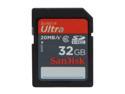 SanDisk Ultra 32GB Secure Digital High-Capacity (SDHC) Flash Card Model SDSDRH-032G-A11