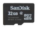 SanDisk 32GB microSDHC Flash Card Model SDSDQM-032G-B35N