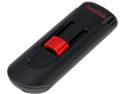 SanDisk Cruzer Glide 128 GB USB 2.0 Flash Drive - Black, Red