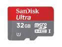 SanDisk Ultra 32GB microSDHC Flash Card With Adapter Model SDSDQUA-032G-A46A