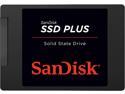 SanDisk SSD Plus 480GB Internal SSD - SATA III 6Gb/s, 2.5"/7mm - SDSSDA-480G-G26