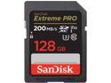 SanDisk 128GB Extreme Pro SDXC UHS-I/U3 V30 Class 10 Memory Card, Speed Up to 200MB/s (SDSDXXD-128G-GN4IN)