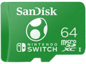 SanDisk 64GB microSDXC UHS-I for Nintendo Switch, Speed Up to 100MB/s (SDSQXAO-064G-GN6ZN)