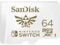 SanDisk 64GB microSDXC UHS-I for Nintendo Switch, Speed Up to 100MB/s (SDSQXAT-064G-GNCZN)