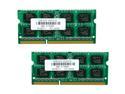 PNY 4GB (2 x 2GB) 204-Pin DDR3 SO-DIMM DDR3 1066 (PC3 8500) Laptop Memory Model MN4096KD3-1066