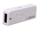 RiDATA EZ Cookie 4GB USB 2.0 Flash Drive (Arctic White) Model RDEZ4G-CO-LIG8