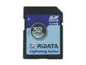 RiDATA Lightning Series 32GB Secure Digital High-Capacity (SDHC) Flash Card Model RDSDHC32G-LIG10