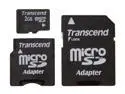 Transcend 2GB MicroSD Flash Card Model TS2GUSD-2