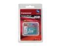 Transcend 2GB Compact Flash (CF) Flash Card Model TS2GCF266