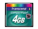 Transcend 4GB Compact Flash (CF) Flash Card Model TS4GCF266