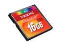 Transcend 16GB Compact Flash (CF) Flash Card Model TS16GCF133
