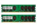 Transcend 4GB (2 x 2GB) DDR2 800 (PC2 6400) Dual Channel Kit Desktop Memory Model JM4GDDR2-8K