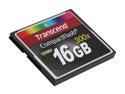 Transcend 16GB Compact Flash (CF) Flash Card Model TS16GCF300