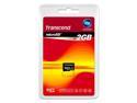 Transcend 2GB MicroSD Flash Card - Card Only Model TS2GUSDC
