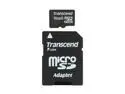 Transcend 16GB microSDHC Flash Card with SD Adapter Model TS16GUSDHC6