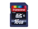 Transcend 16GB Secure Digital High-Capacity (SDHC) Flash Card Model TS16GSDHC10
