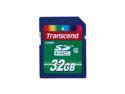 Transcend 32GB Secure Digital High-Capacity (SDHC) Flash Card Model TS32GSDHC4